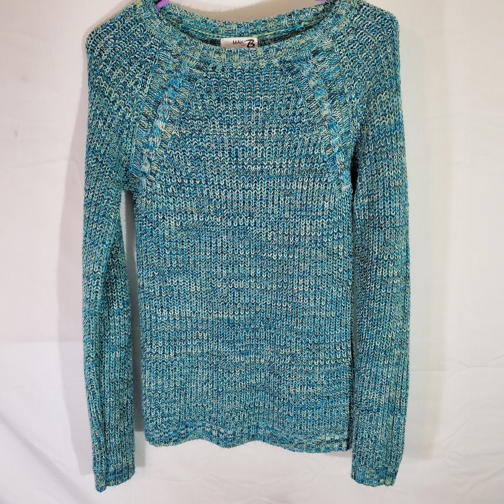 Mak B Cozy Knit Sweater Womens Size Small/Medium